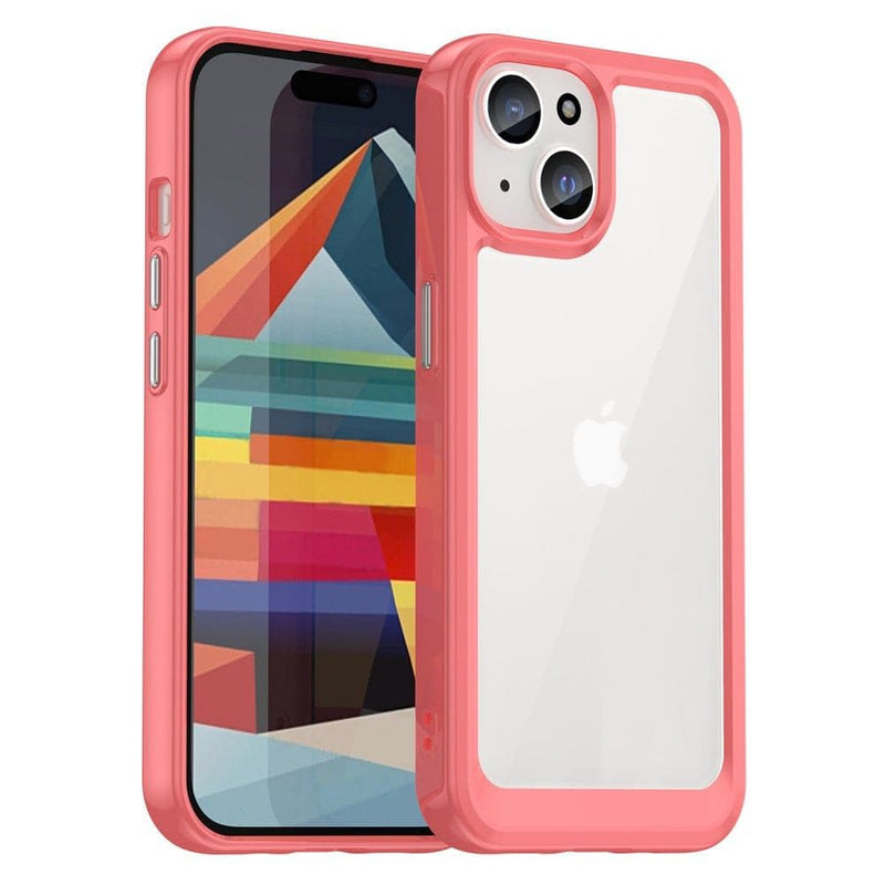 Se iPhone 15 - Clear shockproof Hybrid cover - Rød ❤ Kæmpe udvalg i Blandet ❤ Hurtig levering: 1 - 2 Hverdage samt billig fragt - Varenummer: CPD-V33660146516B og barcode / Ean: 660146516B på lager - Udsalg på Mobil tilbehør Spar op til 67% - Over 412 kendte brands på udsalg