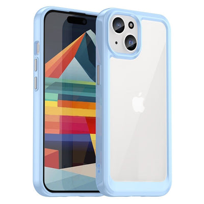 Se iPhone 15 - Clear shockproof Hybrid cover - Blå ❤ Kæmpe udvalg i Blandet ❤ Hurtig levering: 1 - 2 Hverdage samt billig fragt - Varenummer: CPD-V33660146516C og barcode / Ean: 660146516C på lager - Udsalg på Mobil tilbehør Spar op til 66% - Over 412 kendte brands på udsalg