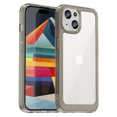 Se iPhone 15 - Clear shockproof Hybrid cover - Transparent/grå ❤ Kæmpe udvalg i Blandet ❤ Hurtig levering: 1 - 2 Hverdage samt billig fragt - Varenummer: CPD-V33660146516D og barcode / Ean: 660146516D på lager - Udsalg på Mobil tilbehør Spar op til 65% - Over 412 kendte brands på udsalg