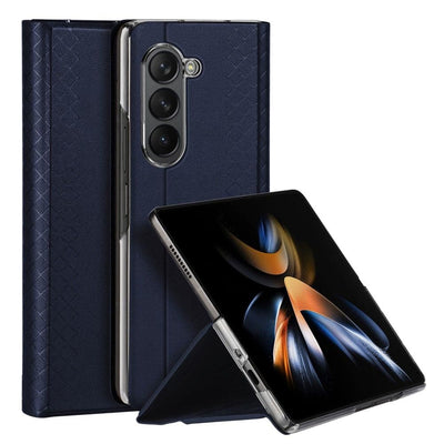 Se Samsung Galaxy Z Fold5 - Dux Ducis Bril læder cover - Blå ❤ Kæmpe udvalg i Blandet ❤ Hurtig levering: 1 - 2 Hverdage samt billig fragt - Varenummer: CPD-DU3026717 og barcode / Ean: '6934913026717 på lager - Udsalg på Mobil tilbehør Spar op til 53% - Over 454 kendte brands på udsalg