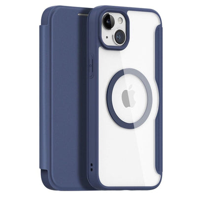 Se iPhone 15 Plus - Dux Ducis Skin X Pro Flip Magsafe cover - Blå ❤ Kæmpe udvalg i Blandet ❤ Hurtig levering: 1 - 2 Hverdage samt billig fragt - Varenummer: CPD-DU3025215 og barcode / Ean: '6934913025215 på lager - Udsalg på Mobil tilbehør Spar op til 66% - Over 454 design mærker på udsalg