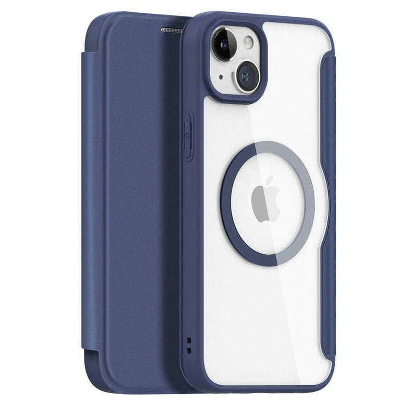 Se iPhone 15 - Dux Ducis Skin X Pro Flip Magsafe cover - Blå ❤ Kæmpe udvalg i Blandet ❤ Hurtig levering: 1 - 2 Hverdage samt billig fragt - Varenummer: CPD-DU3025185 og barcode / Ean: &