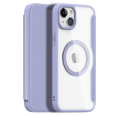 Se iPhone 15 - Dux Ducis Skin X Pro Flip Magsafe cover - Lilla ❤ Kæmpe udvalg i Blandet ❤ Hurtig levering: 1 - 2 Hverdage samt billig fragt - Varenummer: CPD-DU3025192 og barcode / Ean: '6934913025192 på lager - Udsalg på Mobil tilbehør Spar op til 51% - Over 454 design mærker på udsalg