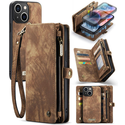 Se iPhone 15 - CASEME 2-i-1 læder pung / cover - aftagelig holder - Brun ❤ Kæmpe udvalg i Blandet ❤ Hurtig levering: 1 - 2 Hverdage samt billig fragt - Varenummer: CPD-V33660154601B og barcode / Ean: 660154601B på lager - Udsalg på Mobil tilbehør Spar op til 59% - Over 785 kendte brands på udsalg