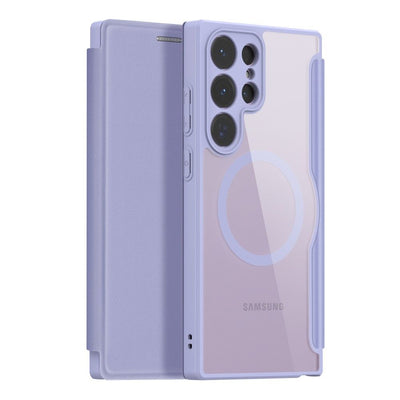 Se Samsung Galaxy S23 Ultra - Dux Ducis Skin X Pro Magsafe Flip cover - Lilla ❤ Kæmpe udvalg i Blandet ❤ Hurtig levering: 1 - 2 Hverdage samt billig fragt - Varenummer: CPD-DU3024805 og barcode / Ean: '6934913024805 på lager - Udsalg på Mobil tilbehør Spar op til 54% - Over 454 design mærker på udsalg