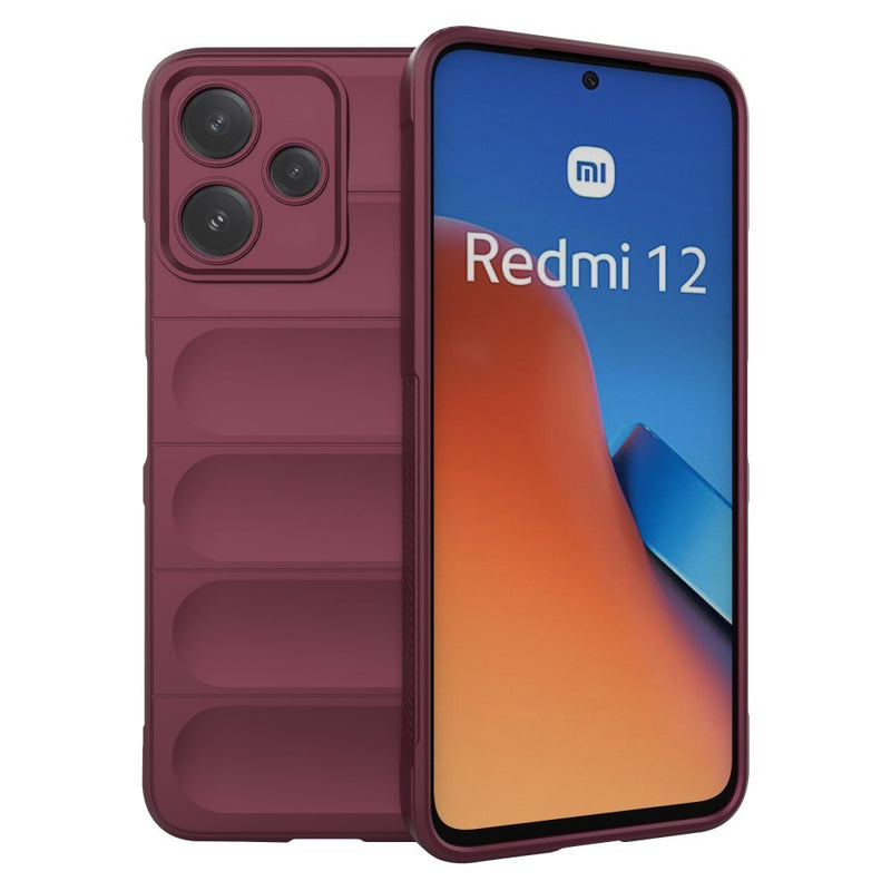 Se Xiaomi Redmi 12 5G - Wave gummi cover - Vinrød ❤ Kæmpe udvalg i Blandet ❤ Hurtig levering: 1 - 2 Hverdage samt billig fragt - Varenummer: CPD-V33660158346E og barcode / Ean: 660158346E på lager - Udsalg på Mobil tilbehør Spar op til 61% - Over 400 kendte brands på udsalg