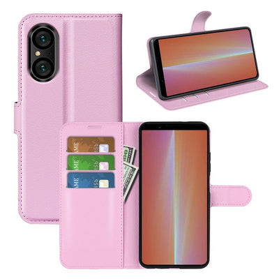 Se Sony Xperia 5 V - Læder cover / pung - Pink ❤ Kæmpe udvalg i Blandet ❤ Hurtig levering: 1 - 2 Hverdage samt billig fragt - Varenummer: CPD-V33660159300B og barcode / Ean: 660159300B på lager - Udsalg på Mobil tilbehør Spar op til 61% - Over 454 design mærker på udsalg