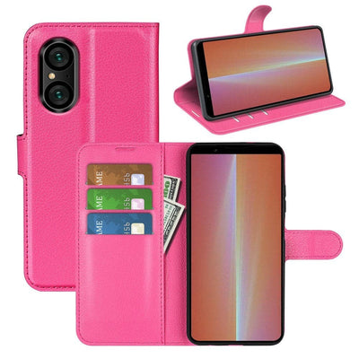 Se Sony Xperia 5 V - Læder cover / pung - Rosa ❤ Kæmpe udvalg i Blandet ❤ Hurtig levering: 1 - 2 Hverdage samt billig fragt - Varenummer: CPD-V33660159300G og barcode / Ean: 660159300G på lager - Udsalg på Mobil tilbehør Spar op til 55% - Over 454 design mærker på udsalg