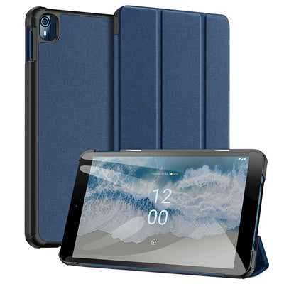 Se Nokia T10 - DUX DUCIS Domo Series Tri-Fold Smart cover - Blå ✔ Kæmpe udvalg i  DUX DUCIS ✔ Hurtig levering: 1 - 2 Hverdage samt billig fragt - Varenummer: CPD-DU3034286 og barcode / Ean: '6934913034286 på lager - Udsalg på Tablets tilbehør Spar op til 57% - Over 412 kendte brands på udsalg