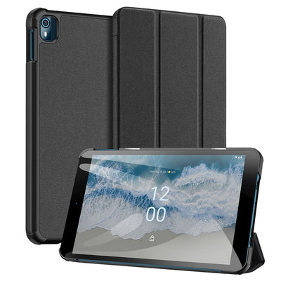 Se Nokia T10 - DUX DUCIS Domo Series Tri-Fold Smart cover - Sort ✔ Kæmpe udvalg i  DUX DUCIS ✔ Hurtig levering: 1 - 2 Hverdage samt billig fragt - Varenummer: CPD-DU3034279 og barcode / Ean: '6934913034279 på lager - Udsalg på Tablets tilbehør Spar op til 58% - Over 412 kendte brands på udsalg