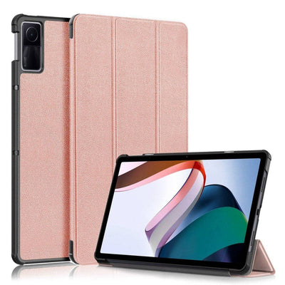 Se Xiaomi Redmi Pad 10.6 - Tri-Fold læder cover - Rosa guld ❤ Kæmpe udvalg i Blandet ❤ Hurtig levering: 1 - 2 Hverdage samt billig fragt - Varenummer: CPD-V33660201811D og barcode / Ean: 660201811D på lager - Udsalg på Tablets tilbehør Spar op til 59% - Over 454 kendte mærker på udsalg