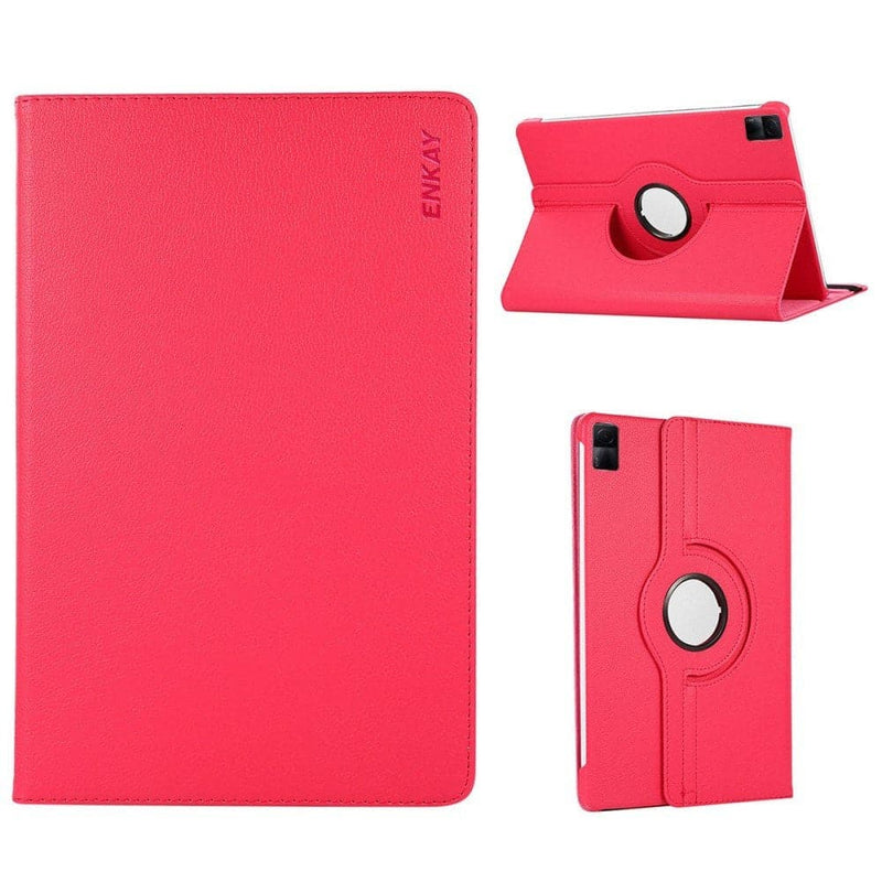 Se Xiaomi Redmi Pad 10.6 - Læder cover 360 grader roterbar - Rosa ❤ Kæmpe udvalg i Blandet ❤ Hurtig levering: 1 - 2 Hverdage samt billig fragt - Varenummer: CPD-V33660202078E og barcode / Ean: 660202078E på lager - Udsalg på Tablets tilbehør Spar op til 58% - Over 454 kendte mærker på udsalg