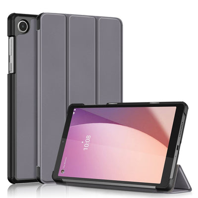 Se Lenovo Tab M8 (Gen 4) - Tri-Fold læder cover - Grå ❤ Kæmpe udvalg i Blandet ❤ Hurtig levering: 1 - 2 Hverdage samt billig fragt - Varenummer: CPD-V33660202518C og barcode / Ean: 660202518C på lager - Udsalg på Tablets tilbehør Spar op til 56% - Over 454 kendte brands på udsalg