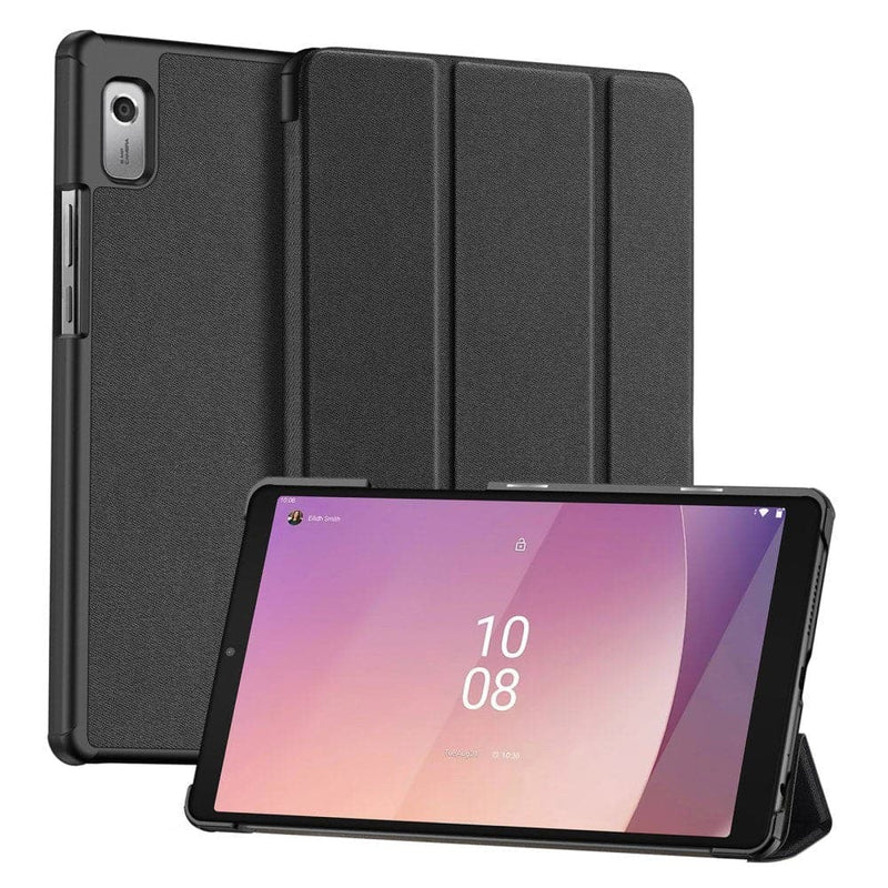 Se Lenovo Tab M9 - DUX DUCIS Domo Series Tri-Fold Smart cover - Sort ✔ Kæmpe udvalg i  Capida ✔ Hurtig levering: 1 - 2 Hverdage samt billig fragt - Varenummer: CPD-DU3029558 og barcode / Ean: &