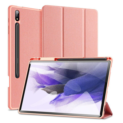 Se Samsung Galaxy Tab S9 Plus - DUX DUCIS Domo Series Tri-Fold Smart cover - Pink ❤ Kæmpe udvalg i Blandet ❤ Hurtig levering: 1 - 2 Hverdage samt billig fragt - Varenummer: CPD-DU3025949 og barcode / Ean: '6934913025949 på lager - Udsalg på Tablets tilbehør Spar op til 65% - Over 454 design brands på udsalg