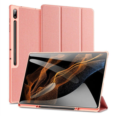 Se Samsung Galaxy Tab S9 Ultra/S8 Ultra - DUX DUCIS Domo Series Tri-Fold Smart cover - Pink ❤ Kæmpe udvalg i Blandet ❤ Hurtig levering: 1 - 2 Hverdage samt billig fragt - Varenummer: CPD-DU3025970 og barcode / Ean: '6934913025970 på lager - Udsalg på Tablets tilbehør Spar op til 53% - Over 454 design brands på udsalg