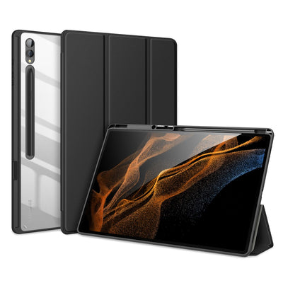 Se Samsung Galaxy Tab S9 Ultra/S8 Ultra - DUX DUCIS Toby Tri-Fold læder cover - Sort ❤ Kæmpe udvalg i Blandet ❤ Hurtig levering: 1 - 2 Hverdage samt billig fragt - Varenummer: CPD-DU3024041 og barcode / Ean: '6934913024041 på lager - Udsalg på Tablets tilbehør Spar op til 55% - Over 454 design brands på udsalg