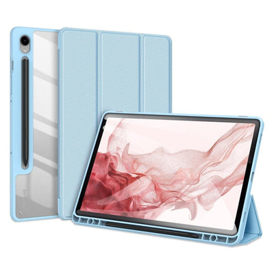 Se Samsung Galaxy Tab S9 - DUX DUCIS Toby Tri-Fold læder cover - Blå ❤ Kæmpe udvalg i Blandet ❤ Hurtig levering: 1 - 2 Hverdage samt billig fragt - Varenummer: CPD-DU3025994 og barcode / Ean: '6934913025994 på lager - Udsalg på Tablets tilbehør Spar op til 67% - Over 454 design mærker på udsalg