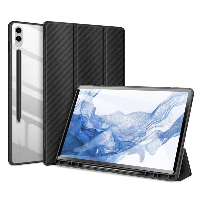 Se Samsung Galaxy Tab S9 Plus - DUX DUCIS Toby Tri-Fold læder cover - Sort ❤ Kæmpe udvalg i Blandet ❤ Hurtig levering: 1 - 2 Hverdage samt billig fragt - Varenummer: CPD-DU3024010 og barcode / Ean: &