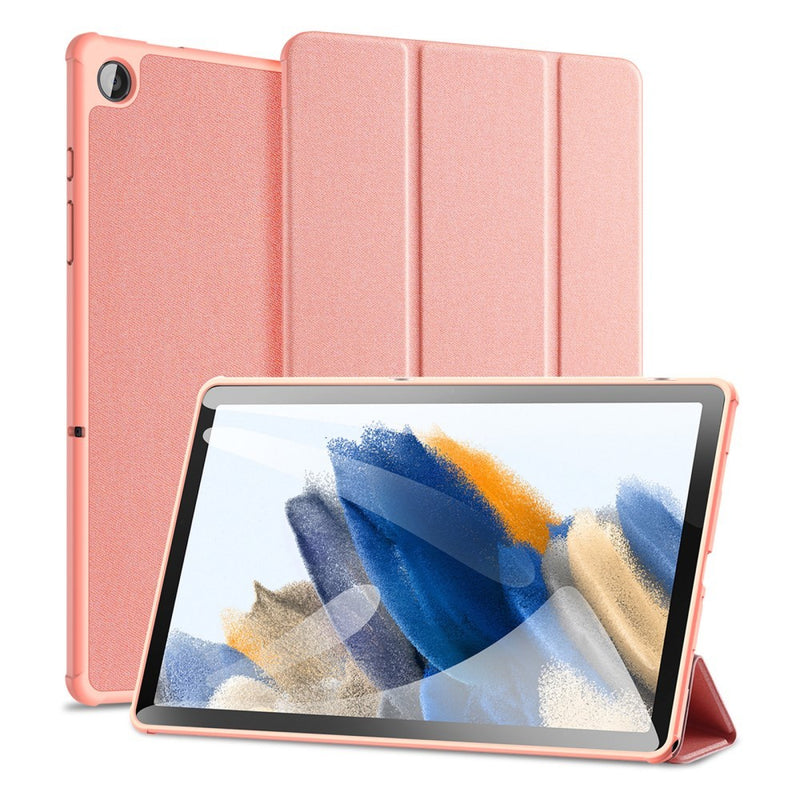 Se Samsung Tab A9 Plus 11 (2023) - DUX DUCIS Domo Series Tri-Fold Smart cover - Pink ❤ Kæmpe udvalg i Blandet ❤ Hurtig levering: 1 - 2 Hverdage samt billig fragt - Varenummer: CPD-DU3024898 og barcode / Ean: &