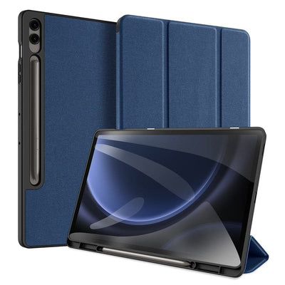 Se Samsung Galaxy Tab S9 FE Plus - DUX DUCIS Domo Series Tri-Fold Smart cover - Blå ❤ Kæmpe udvalg i Blandet ❤ Hurtig levering: 1 - 2 Hverdage samt billig fragt - Varenummer: CPD-DU3024942 og barcode / Ean: '6934913024942 på lager - Udsalg på Tablets tilbehør Spar op til 53% - Over 454 design mærker på udsalg