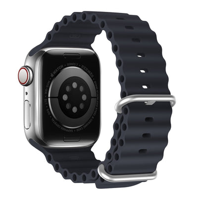 Se Dux Ducis OceanWave - Apple Watch 9/8/7/6/5/4/3/2/1/SE/Ultra/Ultra 2 - 49/45/44/42mm - Soft Silikone urrem - Midnight ❤ Kæmpe udvalg i Blandet ❤ Hurtig levering: 1 - 2 Hverdage samt billig fragt - Varenummer: CPD-DU3033890 og barcode / Ean: '6934913033890 på lager - Udsalg på Bolig og fritid Spar op til 53% - Over 400 kendte brands på udsalg