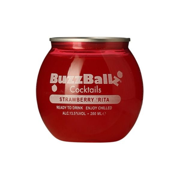 Se Buzzballz Strawberry Rita 20 Cl ✔ Kæmpe udvalg i BuzzBalls ✔ Hurtig levering: 1 - 2 Hverdage samt billig fragt - Varenummer: BAR-680013 og barcode / Ean: &