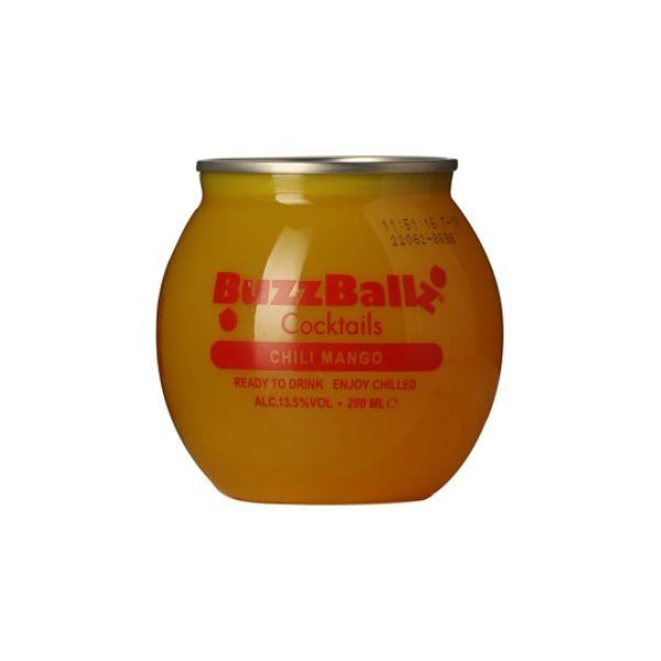 Se Buzzballz Chili Mango 20 Cl ✔ Kæmpe udvalg i BuzzBalls ✔ Hurtig levering: 1 - 2 Hverdage samt billig fragt - Varenummer: BAR-680015 og barcode / Ean: &