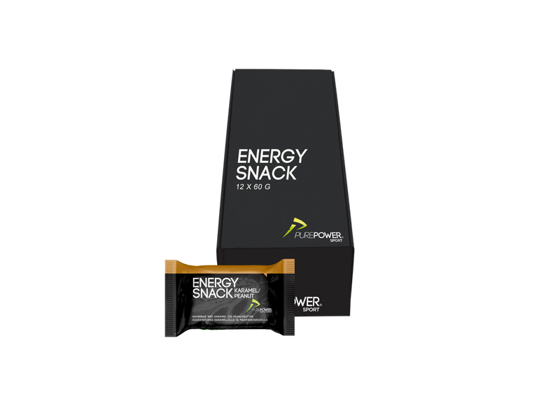 Se PurePower Energy Snack - Karamel - 12 x 60 gram ✔ Kæmpe udvalg i  PurePower ✔ Hurtig levering: 1 - 2 Hverdage samt billig fragt - Varenummer: CKP-5701477920024 og barcode / Ean: &