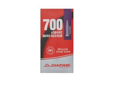 Se Chaoyang Slange 700 x 38-45C med 60mm lang Racerventil ✔ Kæmpe udvalg i  Chaoyang ✔ Hurtig levering: 1 - 2 Hverdage samt billig fragt - Varenummer: CKP-69271161851147 og barcode / Ean: '69271161851147 på lager - Udsalg på Slanger Spar op til 58% - Over 424 kendte brands på udsalg