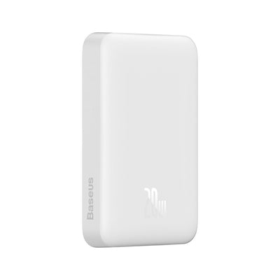 Se Baseus Powerbank 10000mAh med MagSafe 15W / USB-C 60W - Hvid ❤ Stort online udvalg i Hurtel ❤ Hurtig levering: 1 - 2 Hverdage samt billig fragt - Varenummer: CPD-HT11135479 og barcode / Ean: '6932172620639 på lager - Udsalg på Mobil tilbehør Spar op til 61% - Over 412 kendte brands på udsalg