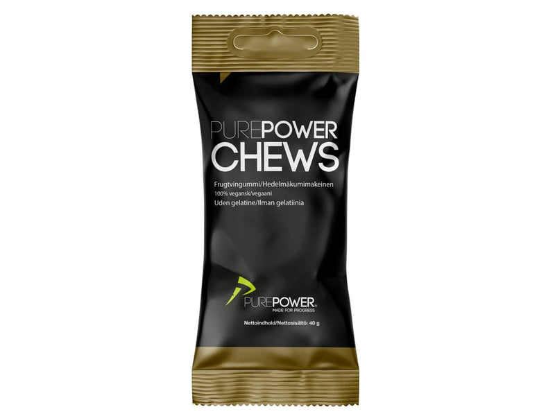Se PurePower Chews - Vingummi med frugtsmag - 40 gram. ❤ Kæmpe udvalg i PurePower ❤ Hurtig levering: 1 - 2 Hverdage samt billig fragt - Varenummer: CKP-5701477933086 og barcode / Ean: &