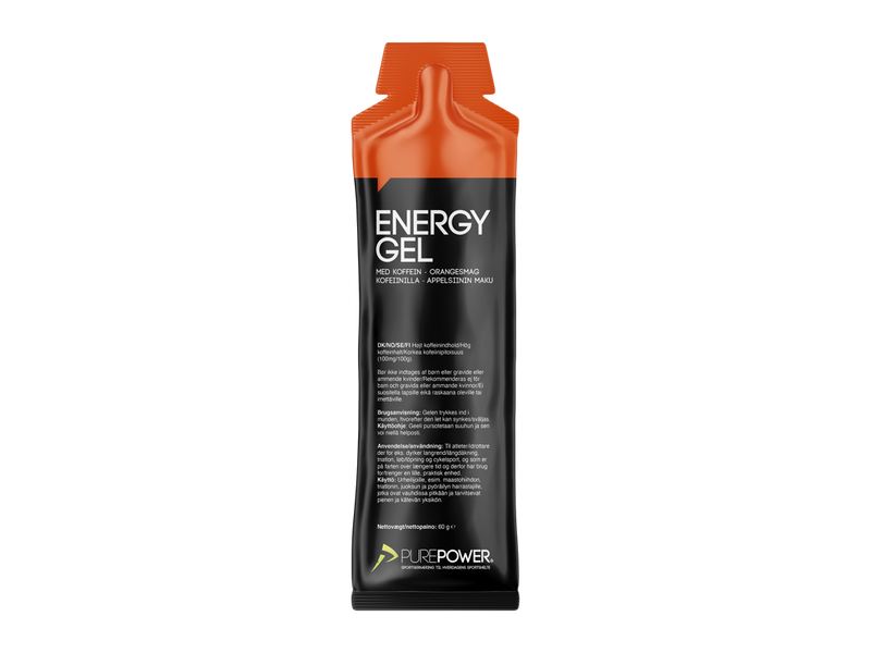 Se PurePower Energy gel - Appelsin med 60 mg koffein - 60 gram ❤ Stort online udvalg i PurePower ❤ Hurtig levering: 1 - 2 Hverdage samt billig fragt ❤ Varenummer: CKP-5701477956085 og barcode / Ean: &