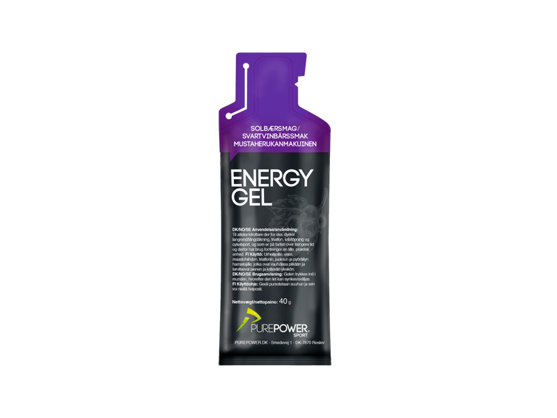 Se Purepower Energy Gel - Solbær - 40 gram ❤ Stort online udvalg i PurePower ❤ Hurtig levering: 1 - 2 Hverdage samt billig fragt - Varenummer: CKP-5701477957310 og barcode / Ean: &