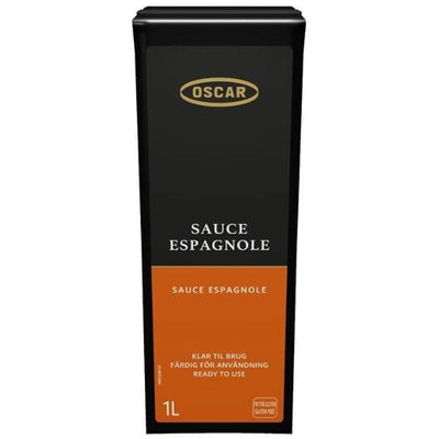 Se Sauce Espagnole (Klar Til Brug) Oscar 1ltr ✔ Kæmpe udvalg i OSCAR ✔ Hurtig levering: 1 - 2 Hverdage samt billig fragt - Varenummer: BAR-671230 og barcode / Ean: '05709347015085 på lager - Udsalg på Delikatesser - Kolonial - Saucer & Soya Spar op til 64% - Over 312 kendte brands på udsalg