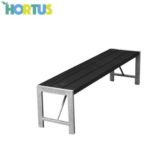 Se Hortus - Bænk H-model sort grundmalet og galvaniseret stel ❤ Stort online udvalg i Hortus ❤ Hurtig levering: 1 - 2 Hverdage samt billig fragt ❤ Varenummer: BGH-42438318358780 og barcode / Ean: &