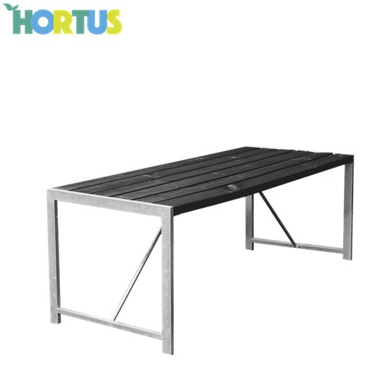 Se Hortus - Bord H-model sort grundmalet og galvaniseret stel ❤ Stort online udvalg i Hortus ❤ Hurtig levering: 1 - 2 Hverdage samt billig fragt ❤ Varenummer: BGH-42438318391548 og barcode / Ean: &