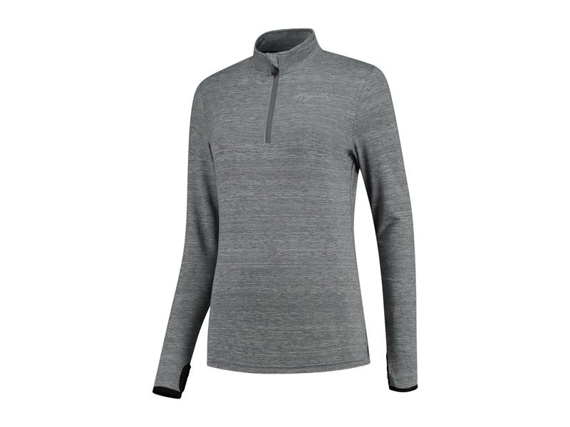 Se Rogelli Carina 2.0 - Sports bluse - Lange ærmer - Dame - Grå - Str. XS ✔ Kæmpe udvalg i  Rogelli ✔ Hurtig levering: 1 - 2 Hverdage samt billig fragt - Varenummer: CKP-8717849008747 og barcode / Ean: &