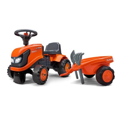 Se Falk - Baby Kubota ride-on traktor med trailer, rive og skovl 1-3 år ❤ Stort online udvalg i Falk ❤ Hurtig levering: 1 - 2 Hverdage samt billig fragt ❤ Varenummer: BGH-40735477596311 og barcode / Ean: '3016200026037 på lager - Udsalg på Best selling products Spar op til 52% - Over 350 kendte brands på udsalg