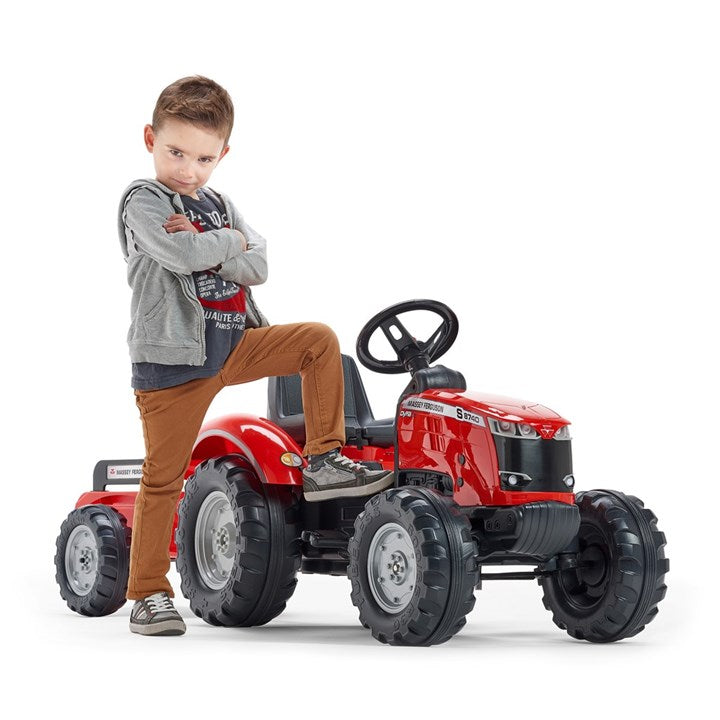 Se Falk Massey Ferguson traktor med vogn, fra 3-7 år ❤ Stort online udvalg i Falk ❤ Hurtig levering: 1 - 2 Hverdage samt billig fragt ❤ Varenummer: BGH-42438332514556 og barcode / Ean: &