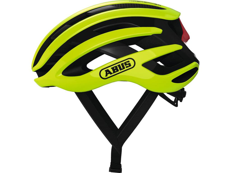 Se Abus AirBreaker - Cykelhjelm - Neon gul - Str. 51-55cm ❤ Kæmpe udvalg i Abus ❤ Hurtig levering: 1 - 2 Hverdage samt billig fragt - Varenummer: CKP-4003318817373 og barcode / Ean: &