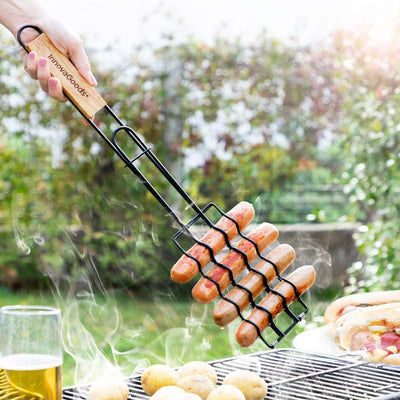 Se SOSKET BBG Grill pølseholder med håndtag ❤ Stort online udvalg i InnovaGoods ❤ Hurtig levering: 1 - 2 Hverdage samt billig fragt - Varenummer: CPD-NG33V0103473 og barcode / Ean: '8435527821456 på lager - Udsalg på Bolig og fritid Spar op til 59% - Over 412 kendte brands på udsalg