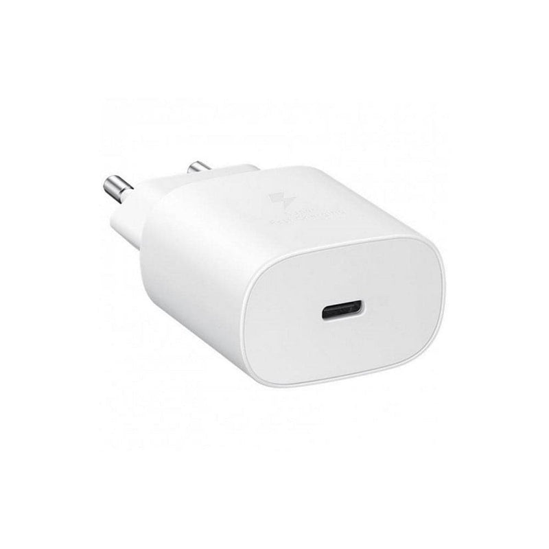 Se Original Samsung TA800NWE USB-C oplader / adapter 25W - Hvid ✔ Kæmpe udvalg i  Samsung ✔ Hurtig levering: 1 - 2 Hverdage samt billig fragt - Varenummer: CPD-CL6611610 og barcode / Ean: &