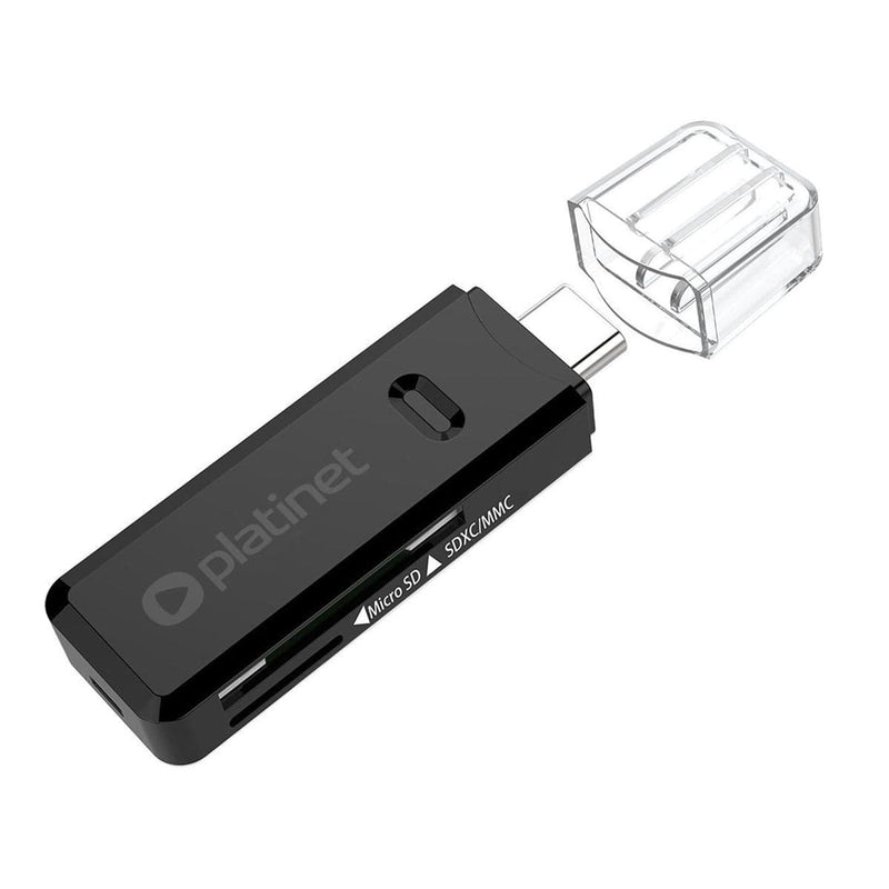 Se PLATINET kortlæser 2-i-1 USB-C + MicroSD + SDXC kortlæser - Hvid ✔ Kæmpe udvalg i Platinet ✔ Hurtig levering: 1 - 2 Hverdage samt billig fragt - Varenummer: CPD-P88PMCRTCB og barcode / Ean: &