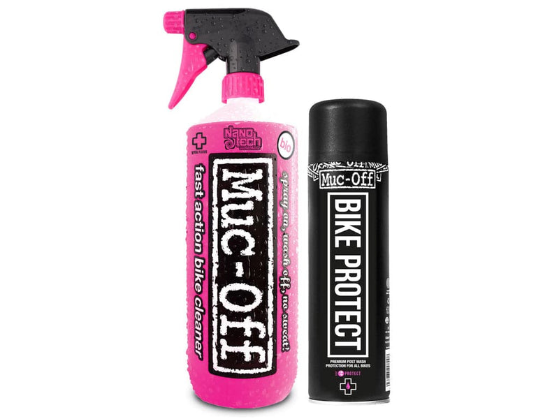 Se Muc-Off Bike Care Duo kit - Nano Tech Bike Cleaner og Bike spray ❤ Kæmpe udvalg i Muc-Off ❤ Hurtig levering: 1 - 2 Hverdage samt billig fragt - Varenummer: CKP-5037835925005 og barcode / Ean: &