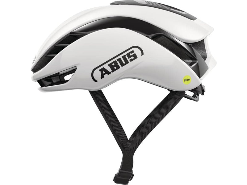 Se Abus Gamechanger 2.0 MIPS - Cykelhjelm - Str. 57-61 cm - Shiny white ❤ Stort online udvalg i Abus ❤ Hurtig levering: 1 - 2 Hverdage samt billig fragt - Varenummer: CKP-4003318980343 og barcode / Ean: &