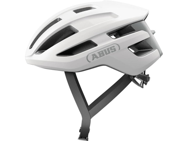 Se Abus PowerDome - Cykelhjelm - Str. 54-58 cm - Polar white ❤ Stort online udvalg i Abus ❤ Hurtig levering: 1 - 2 Hverdage samt billig fragt - Varenummer: CKP-4003318982446 og barcode / Ean: &