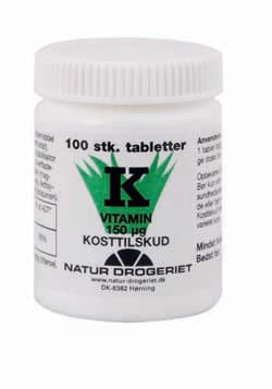 Stort online udvalg i Natur Drogeriet K1-vitamin 150 ug ❤ Natur Drogeriet ❤ Hurtig levering: 1 - 2 Hverdage og gratis fragt v/køb over 295 kr. GLS til pakkeshop ❤ Varenummer: HG-12506 og barcode / Ean: 5703137040103 på lager - Kæmpe udvalg i Sundhed - Over 454 design brands på udsalg