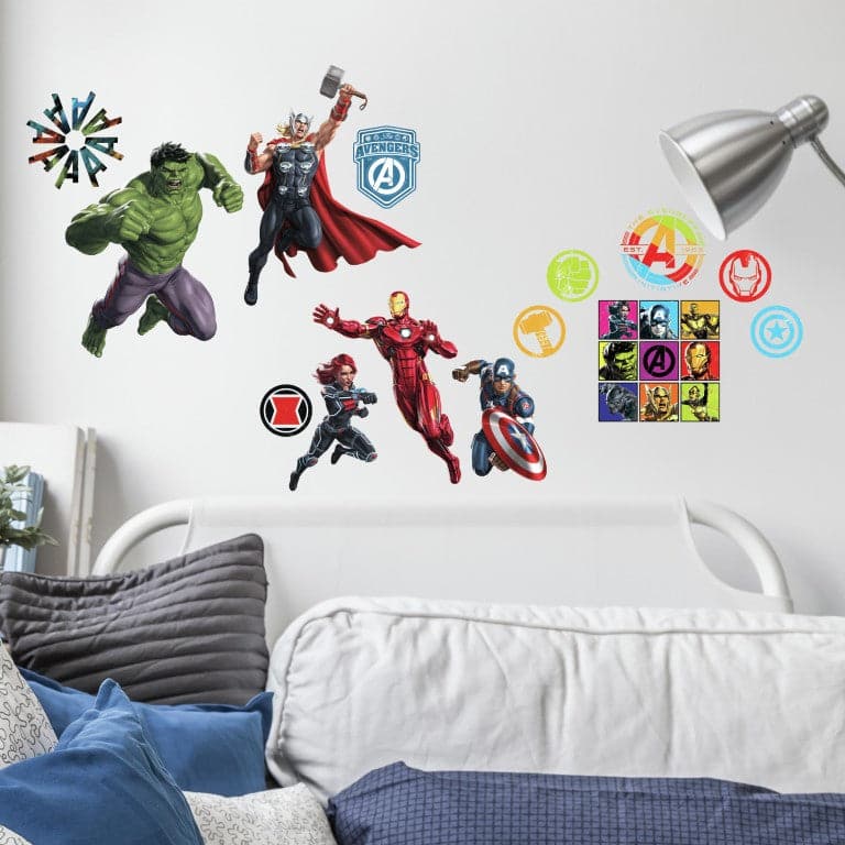 Se Avengers Classic Wallstickers ❤ Stort online udvalg i Roommates ❤ Hurtig levering: 1 - 2 Hverdage samt billig fragt - Varenummer: MMA-216081 og barcode / Ean: &