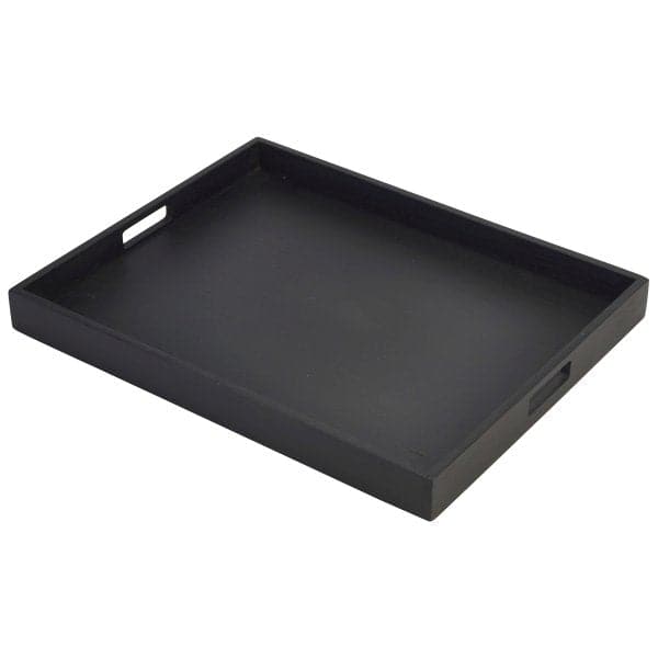 Se Solid Black Butlers Tray 49 x 38.5 x 4.5cm ❤ Kæmpe udvalg i Genware ❤ Hurtig levering: 1 - 2 Hverdage samt billig fragt - Varenummer: BAR-632346 og barcode / Ean: &